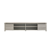 TV Stand Entertainment Unit 180cm In White Oak